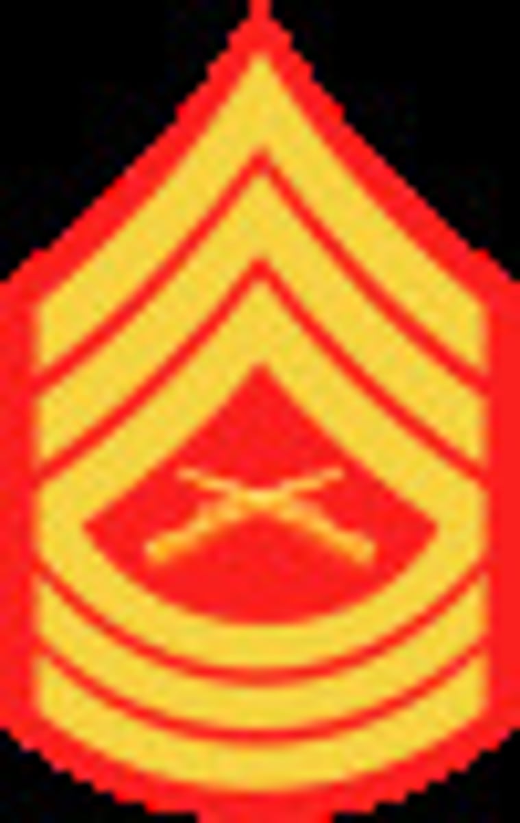 <p>E-8 (USMC)</p>
