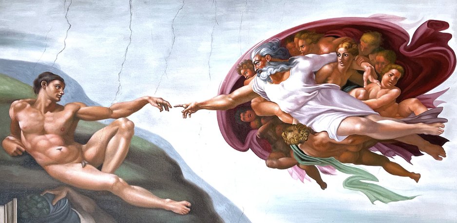 <p>Who painted the Creation of Adam?</p>