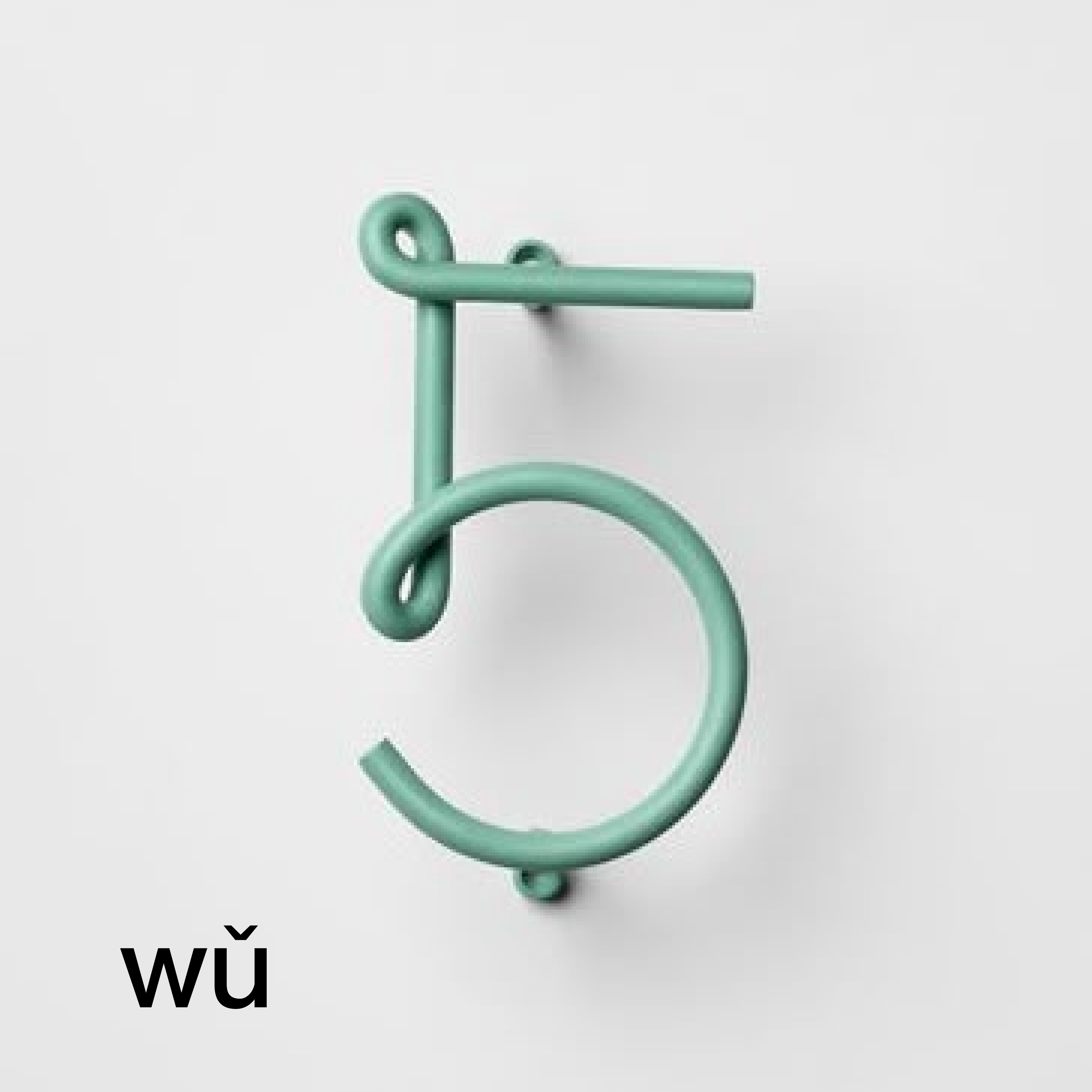 <p><span style="font-family: Calibri, sans-serif">wǔ</span></p><p></p>