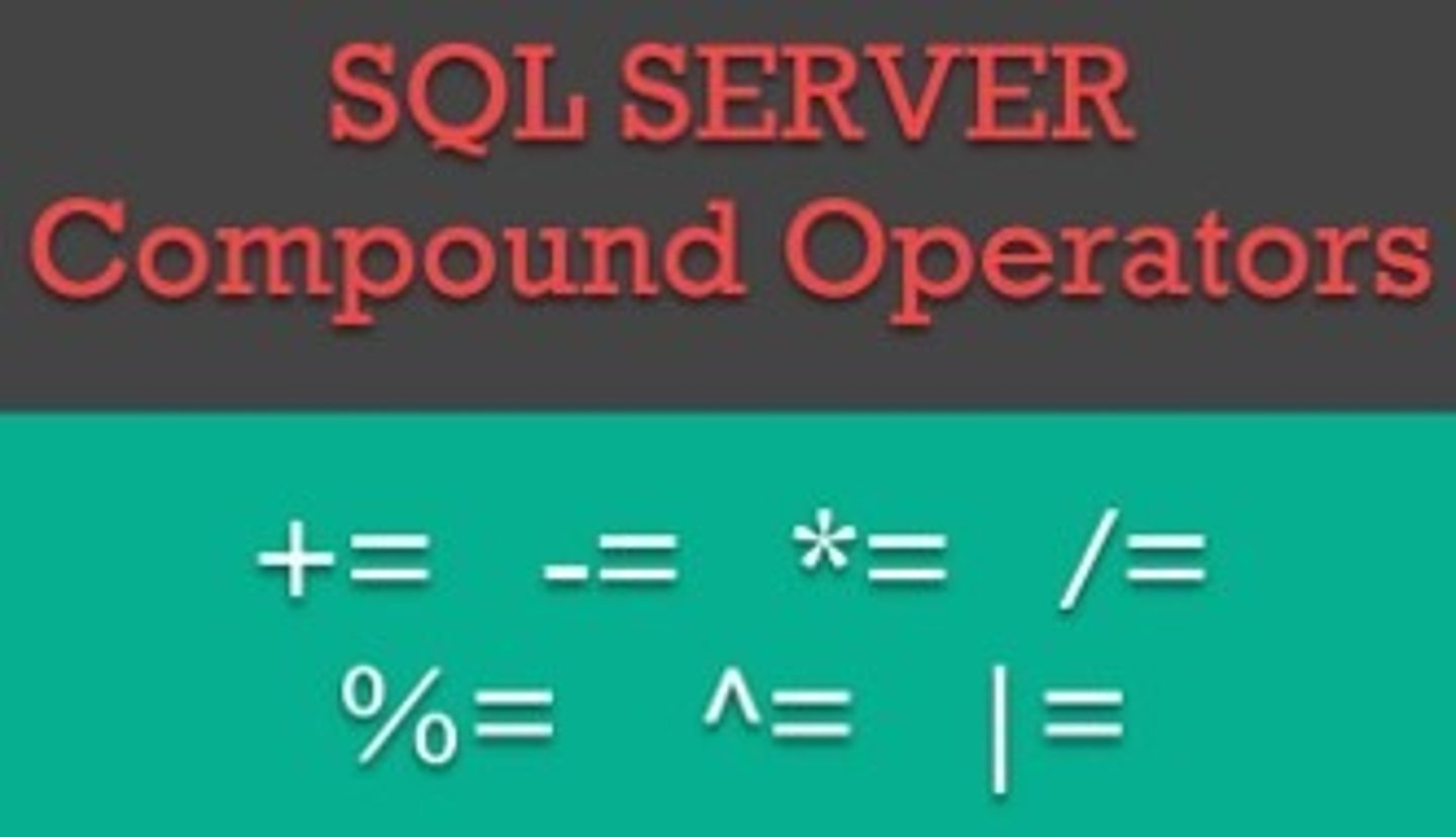 <p>An operation which consists of multiple fundamental operations, often both reading and writing, executing simultaneously, e.g. +=, *=</p>