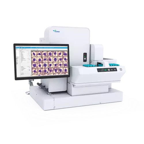 <p><strong>Analyzers</strong></p><p><strong>CBC Analyzers </strong></p><p>DI (Digital Imaging) 60</p><p>Has “ANN”</p>