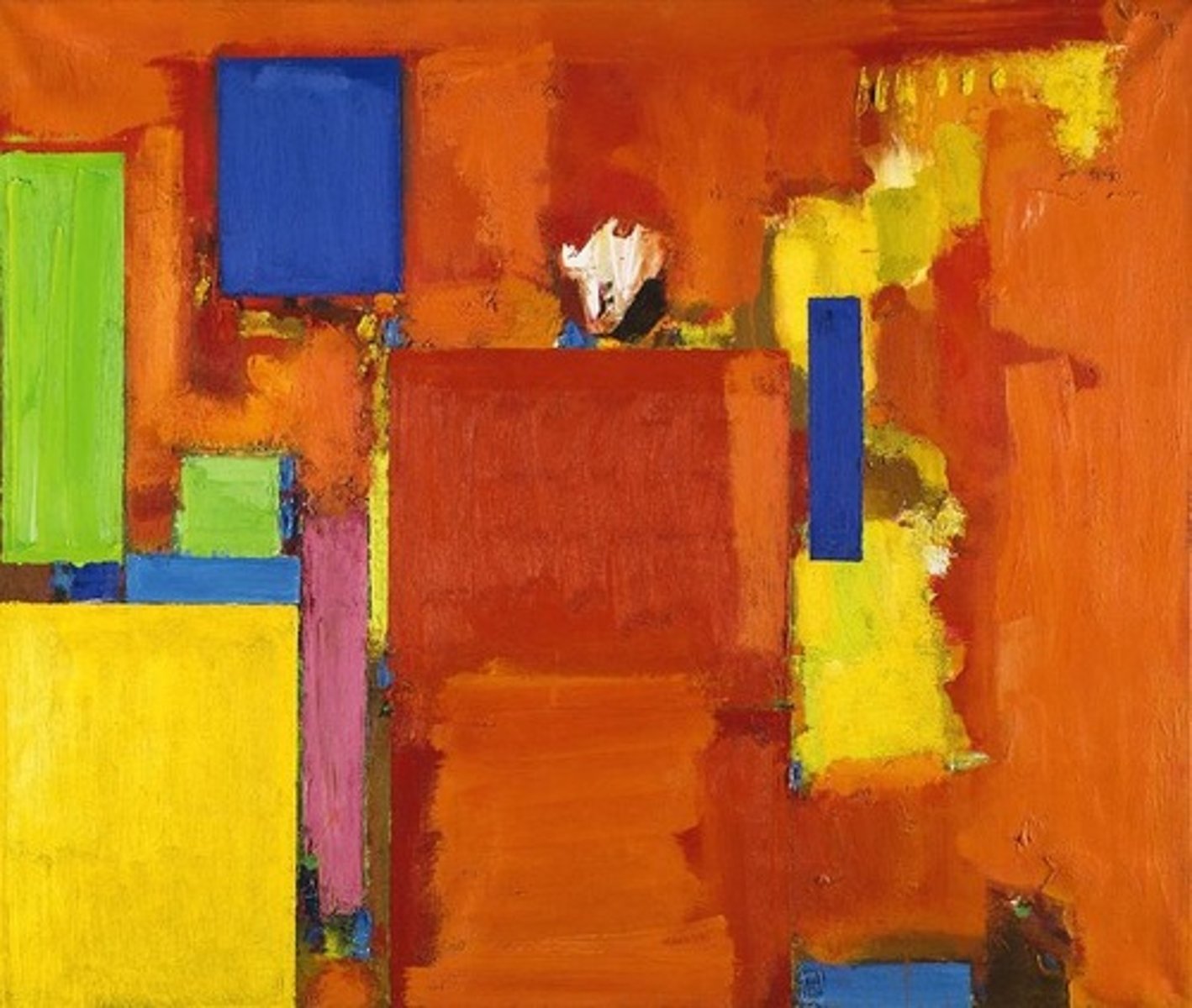 <p>bright, warm colors</p>