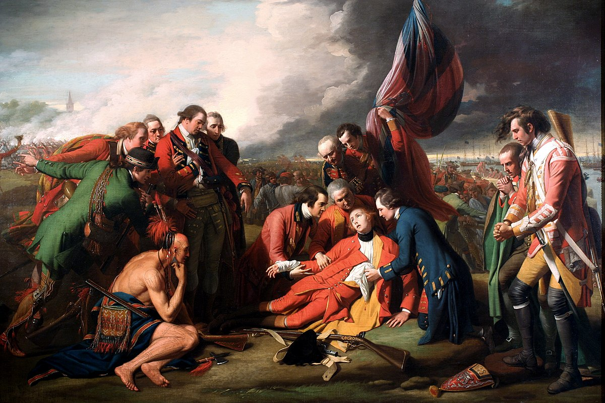 <p>Death of General Wolfe</p>