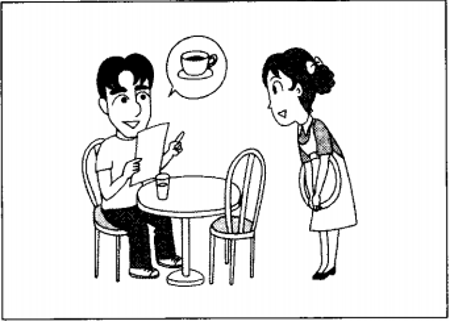 <p>to place an order (~を)</p>