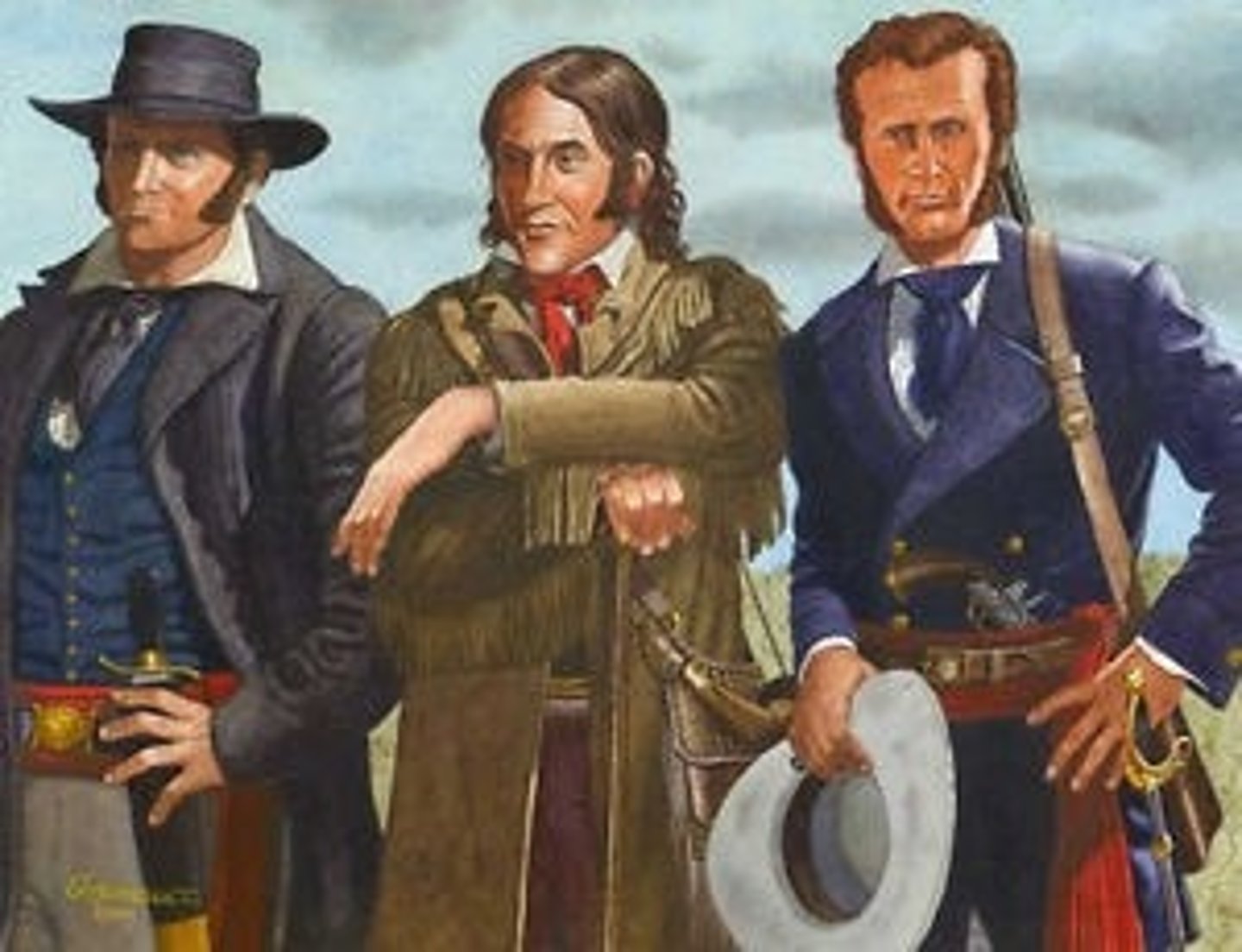 <p>Texans, renown frontier's men that fought with Juan Seguin</p>