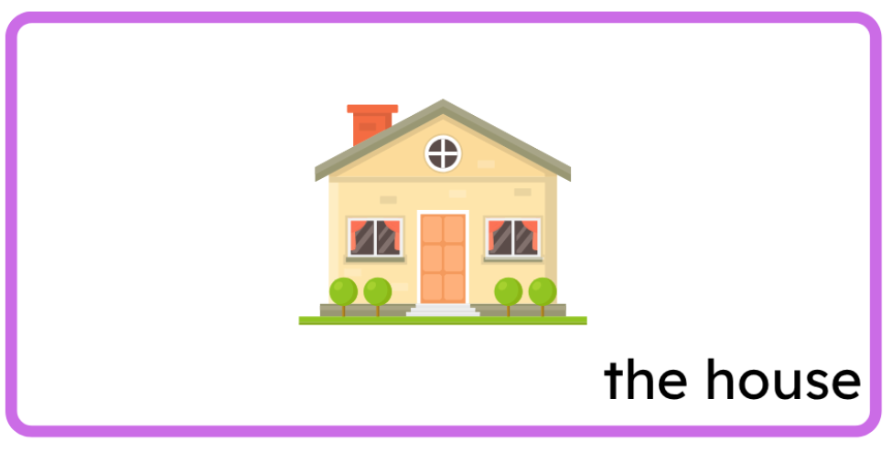 <p>the house</p>