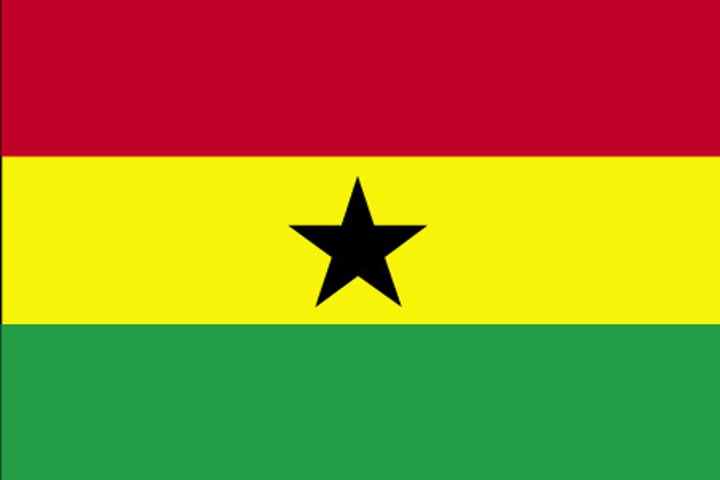 <p>The Ethiopian Pan-African colors of red, yellow, and green.</p><p>Red = the blood of forefathers who led the struggle of independence from British colonial rule and love of the nation.</p><p>Gold = the wealth imbued by mineral resources.</p><p>Green = forests and natural wealth.</p><p>Black Star of Africa = the emancipation of Africa and unity against colonialism.</p>