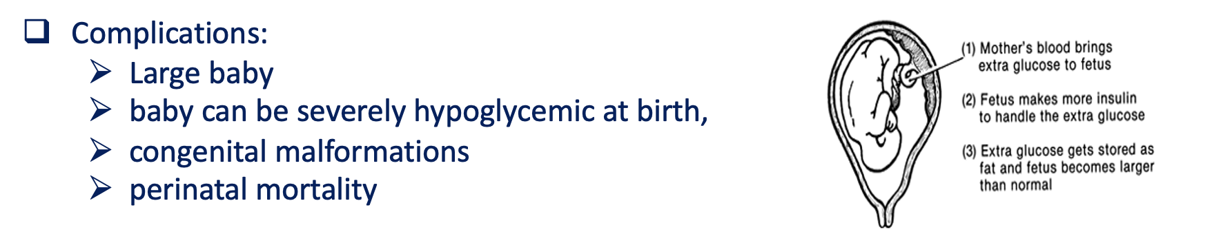 <p>A form of diabetes that develops during pregnancy, characterized by insulin resistance and high blood sugar levels. It typically resolves after childbirth but may increase the risk of developing Type 2 diabetes later in life. </p>