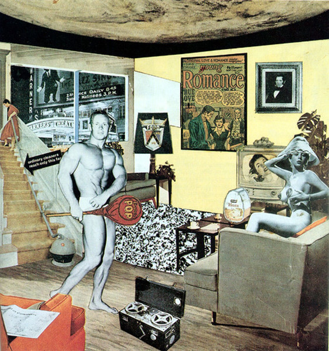 <p>Richard Hamilton ; Pop Art britannique</p>