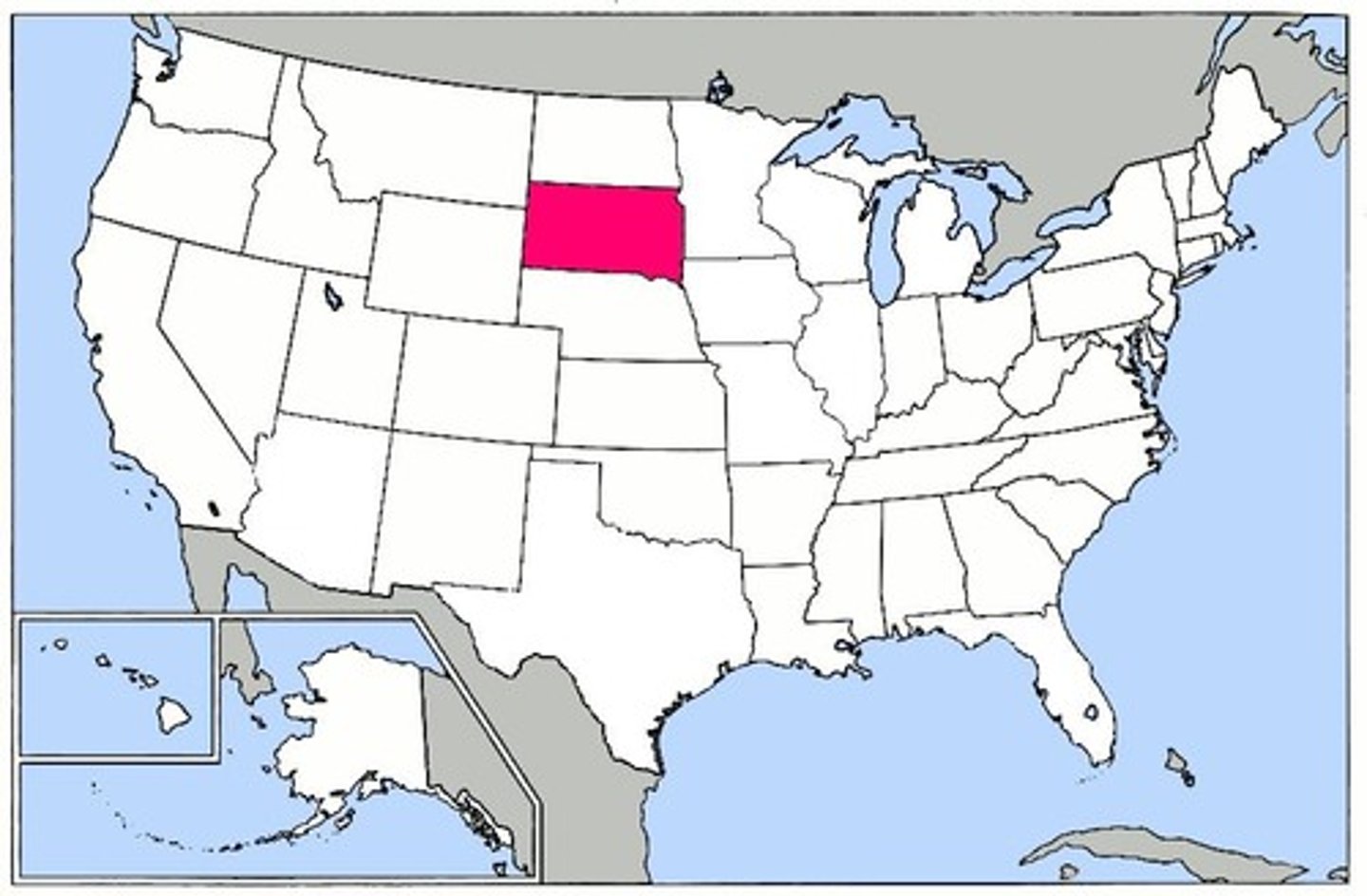 <p>South Dakota</p>