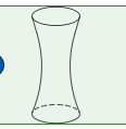 <p><span>B.</span></p><p><span>Because the diameter of the container decreases until the middle of the container, then increases, this container corresponds to the behavior shown in the graph. The graph is most steep in the middle portion of the graph with the relationship between the two quantities depth and time.</span></p>