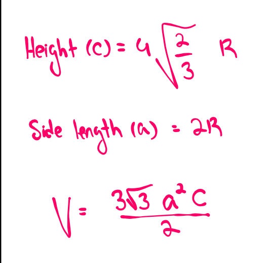 <p>a) ½ atom on the top and ½ on the bottom, 3 atoms inside, 1/6 atom on each of 12 vertices, ABABAB…</p><p>b) n=6</p><p>c) CN=12</p><p></p>