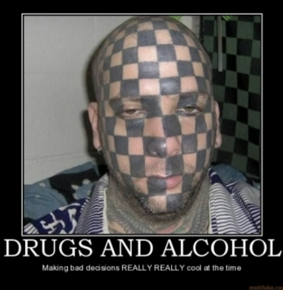 <ul><li><p>Depress CNS (brain and spinal cord) → slows neural activity and body functions (time between action potentials is longer)</p></li><li><p>Leads to Withdrawal</p></li></ul><p></p>