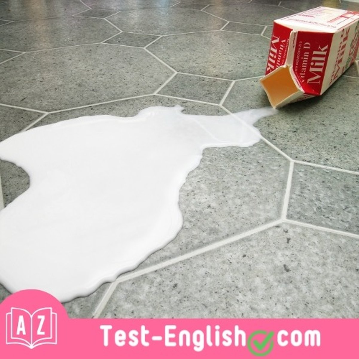 <p>I _____ milk all over the floor.</p>