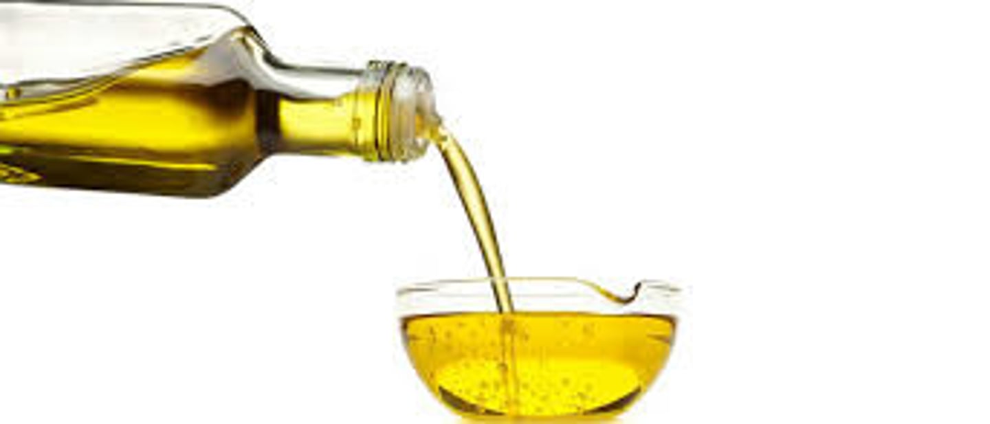 <p>(cooked) in olive oil</p>