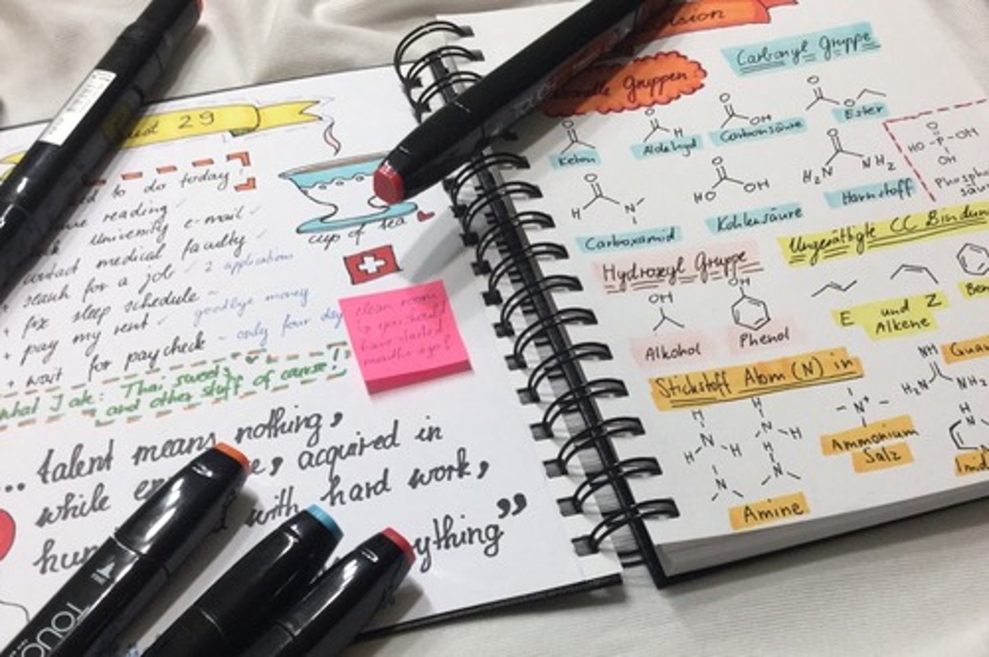 <p>study of work you have done, in order to prepare for an exam</p>
