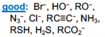 <p>Good electron density , good at donating protons</p>