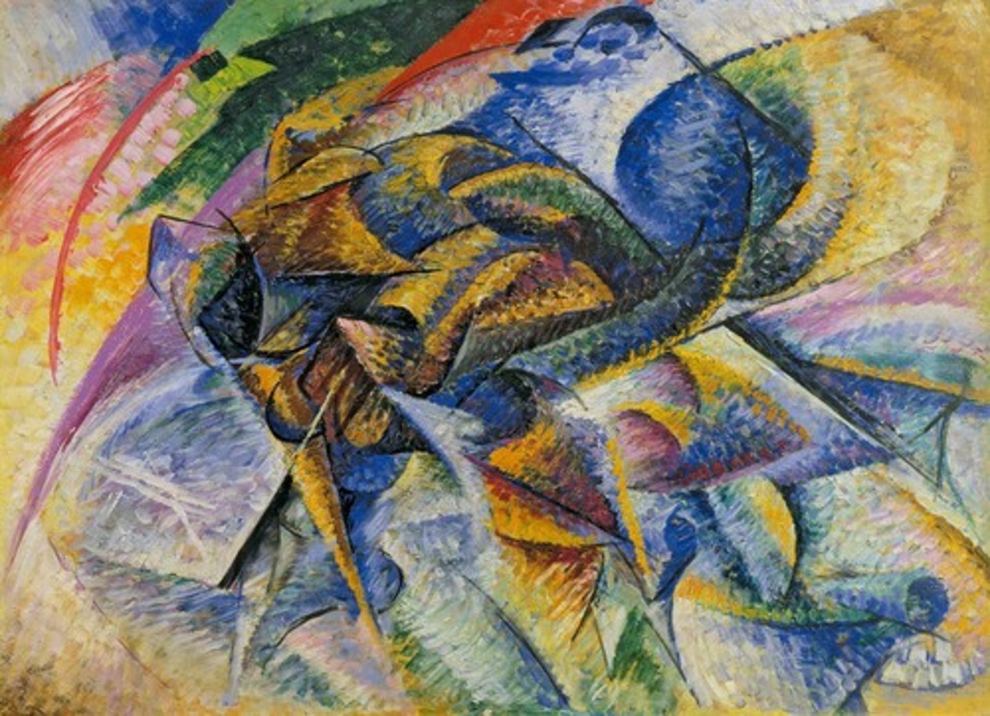 <p>Dynamism of a Cyclist, 1913*</p>