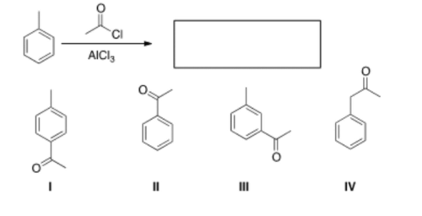 <p>16) What is the major organic product obtained from the following reaction?</p>
