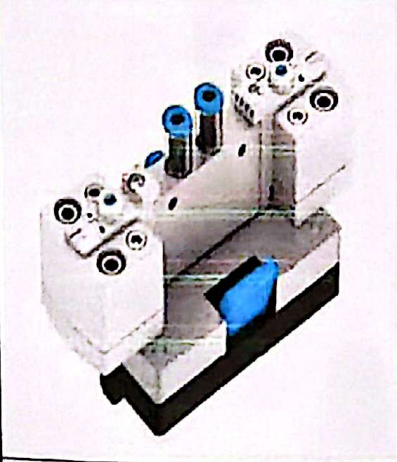 <table style="min-width: 25px;"><colgroup><col style="min-width: 25px;"></colgroup><tbody><tr><td colspan="1" rowspan="1"><p></p></td></tr></tbody></table><table style="min-width: 25px;"><colgroup><col style="min-width: 25px;"></colgroup><tbody><tr><td colspan="1" rowspan="1"><p> in one block. Controls two single-acting cylinders or air paths.</p></td></tr></tbody></table><p></p>