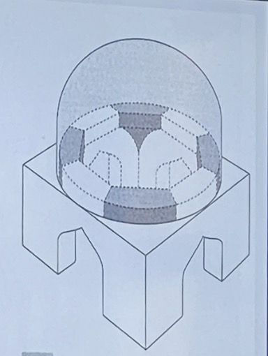 <p>achieve the same goal by bridging the corners of the square to form an octagonal base, in the case of an octagonal tower.</p>