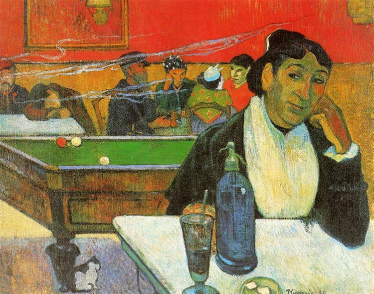 <p>Gauguin, <em>Night Café</em>, 1888</p>