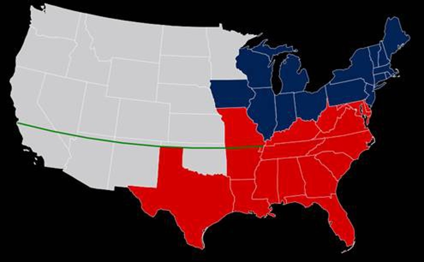 <p>A congressional law passed in 1820 after being highly debated between pro and anti-slavery advocates during the otherwise peaceful "Era of Good Feelings."<br><br>Henry Clay proposed this compromise which allowed Missouri to join as a slave state and Maine to join at the same time as a free state, which kept the free/slave state balance in the U.S. Senate. <br><br>The law also forbade additional slavery north of the 36°30′ latitude line within the Louisiana Territory. <br><br>The debates were a precursor to debates in the 1850s on the expansion of slavery after the Mexican-American War.</p>