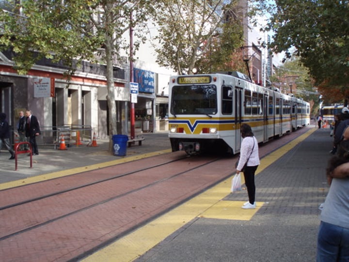 <p>A mixed-use residential and commercial area designed to maximize access to public transport, and often incorporates features to encourage transit ridership.</p>