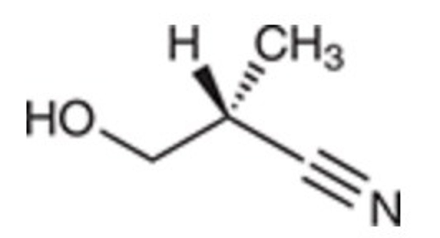 <p>What is the configuration of the chiral center in the following compound?</p><p>R</p><p>S</p><p>Z</p><p>Depends on T</p>