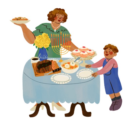 <p>poner la mesa</p>