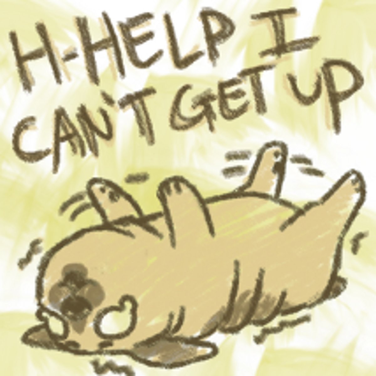 <p>not able to do something</p>