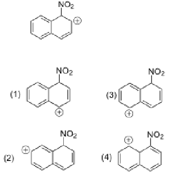 <p>Which structure is not a resonance form of the following intermediate?</p>