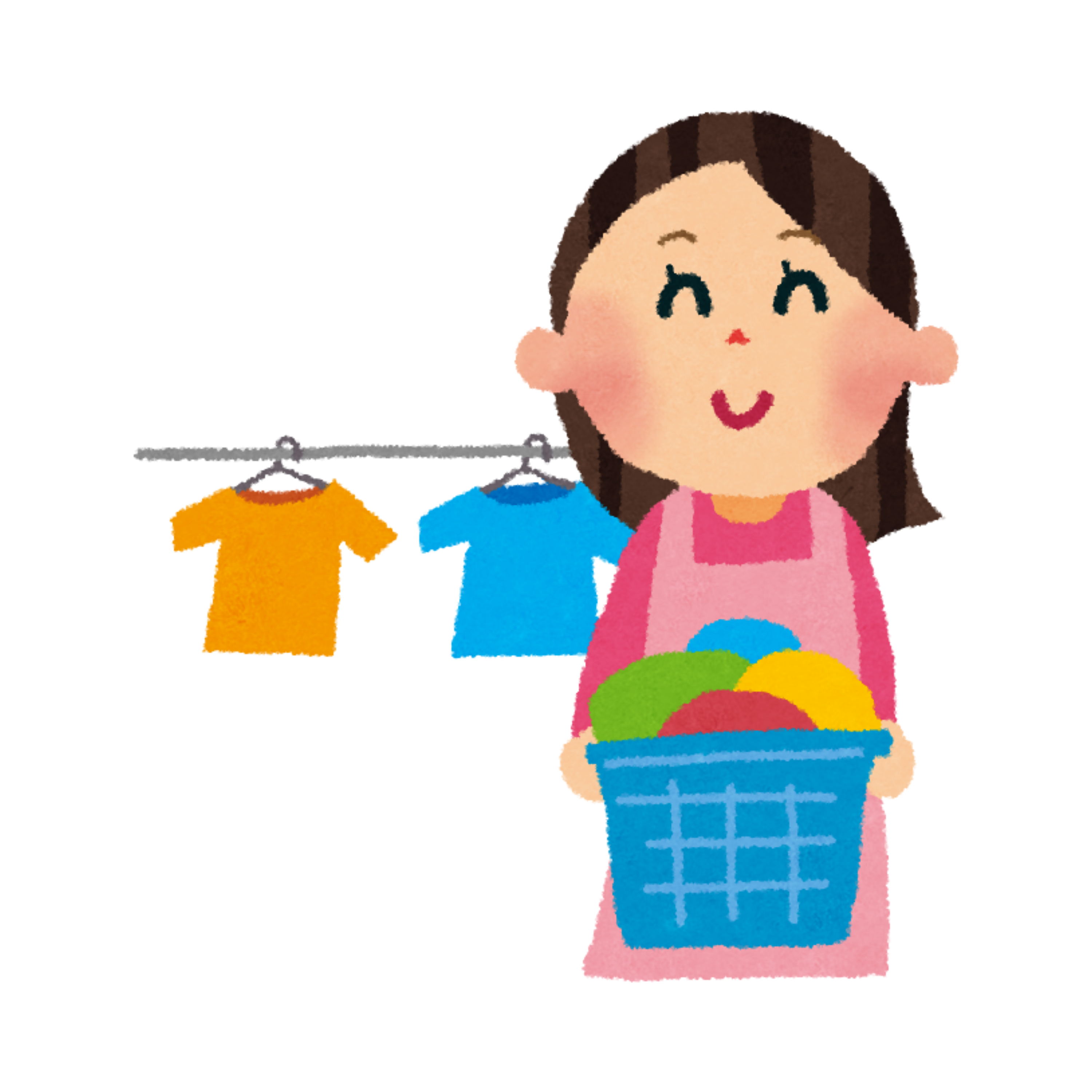 <p>to do laundry</p>