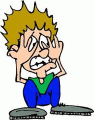 <p>scared</p>