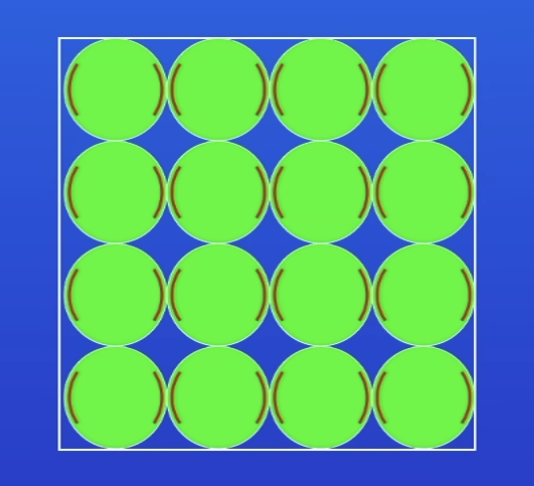 <p><span>Arrangement of particles in a solid</span></p>