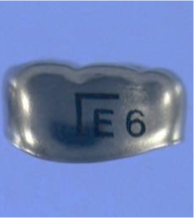 <ul><li><p>size and location text should be on the buccal aspect when placed on tooth </p></li></ul><p></p>