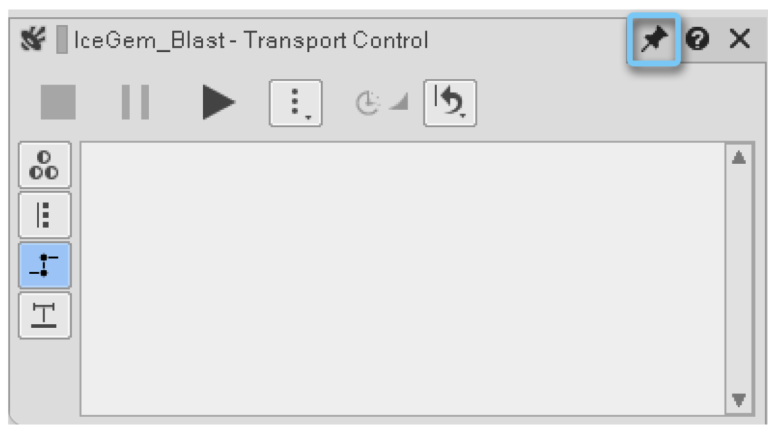 <p><span><span>It prevents the contents of that view from being changed when other objects are selected</span></span></p>