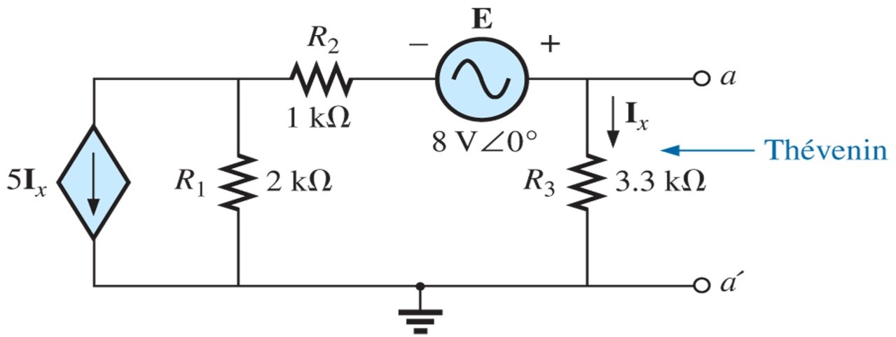 <p>Find the Isc (from a to a') for the above circuit.</p><p style="text-align: start">a) E/(R1+R2+R3)</p><p style="text-align: start">b) E/(R1+R2)</p><p style="text-align: start">c) -E/(R2+R1)</p><p style="text-align: start">d) none of the above</p>