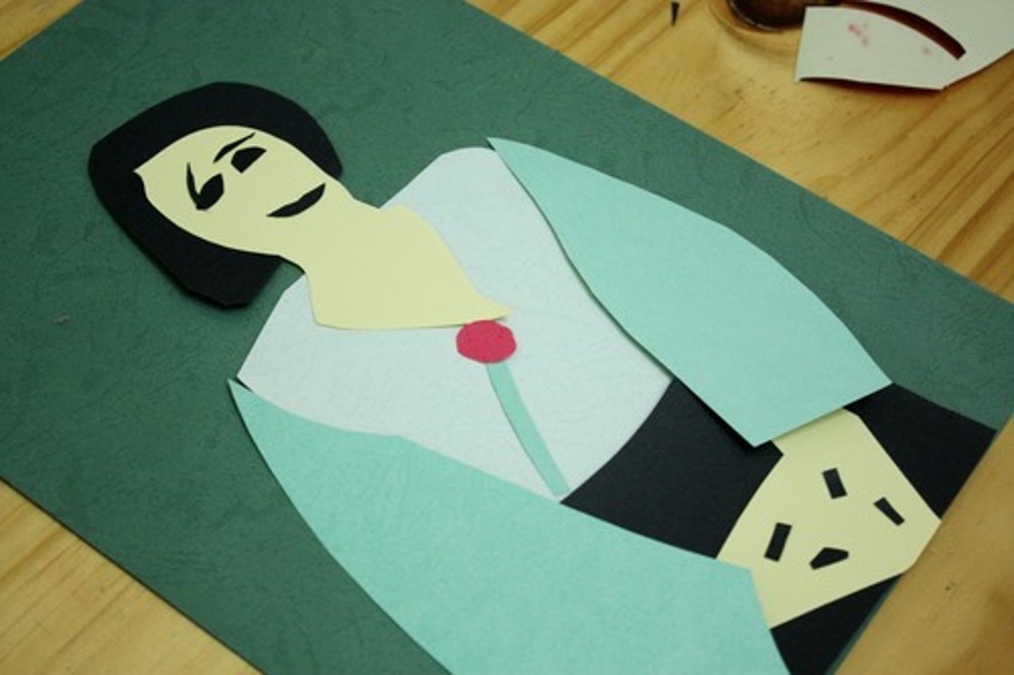 <p>Which artists devoted his later years to paper cutouts? He would cut the shapes at random or sometimes with a certain idea in mind.</p>