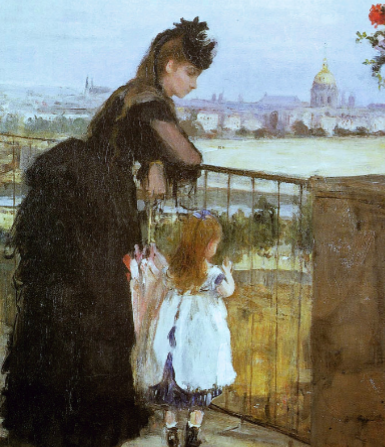 <p><span style="font-family: sans-serif">Berthe Morisot, On the Balcony, 1872</span></p>