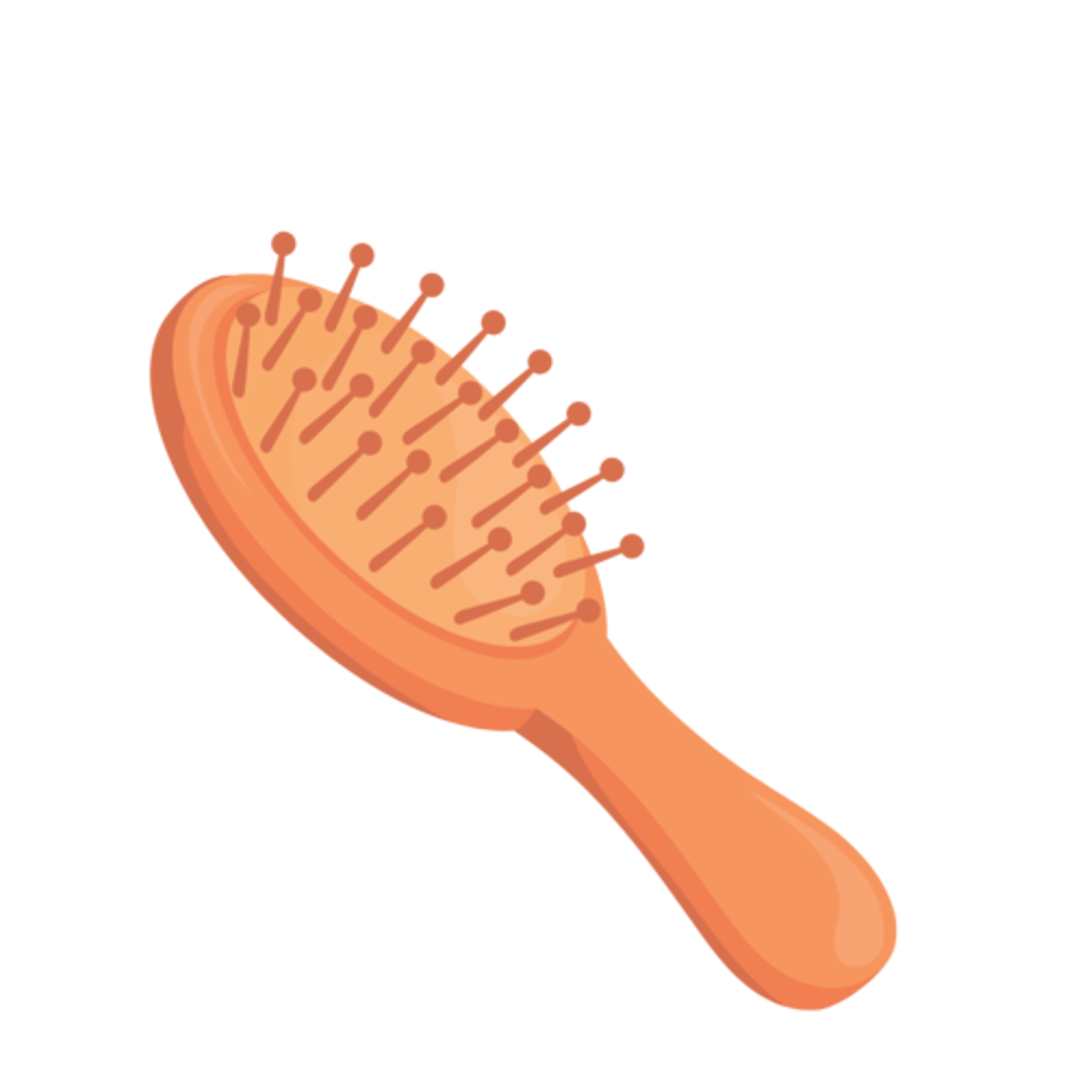 <p>After swimming, I brush my hair with a __________.</p>