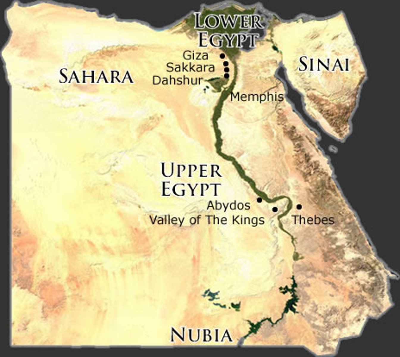 <p>the southern part of ancient Egypt</p>