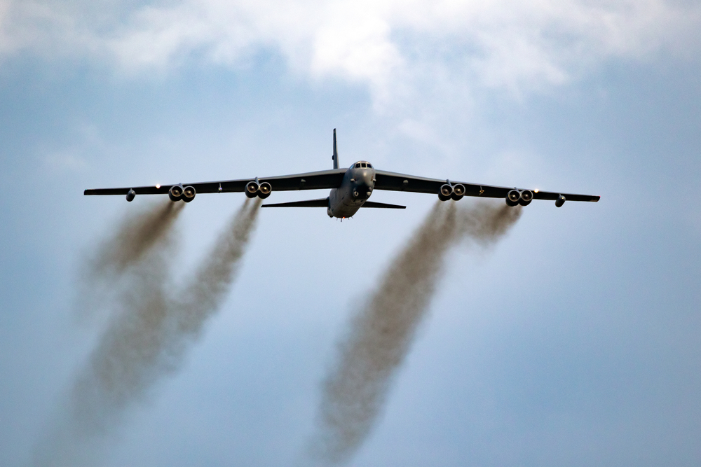 <p>Boeing B-52H Stratofortress</p>
