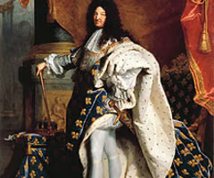 <p><em>Louis XIV, King of France</em></p>