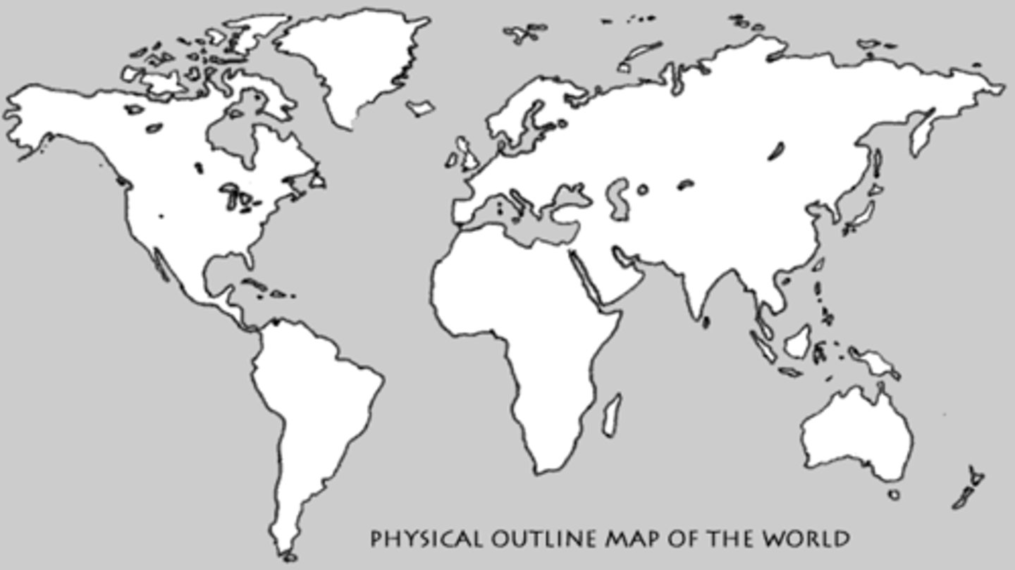<p>Which ocean touches North America, South America, Africa, and Europe?</p>