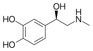 <p>(Adrenaline, Fight-or-Flight hormone) has a molecular structure or norepinephrine plus an N-methyl group, more important as a hormone than a neurotransmitter.</p>