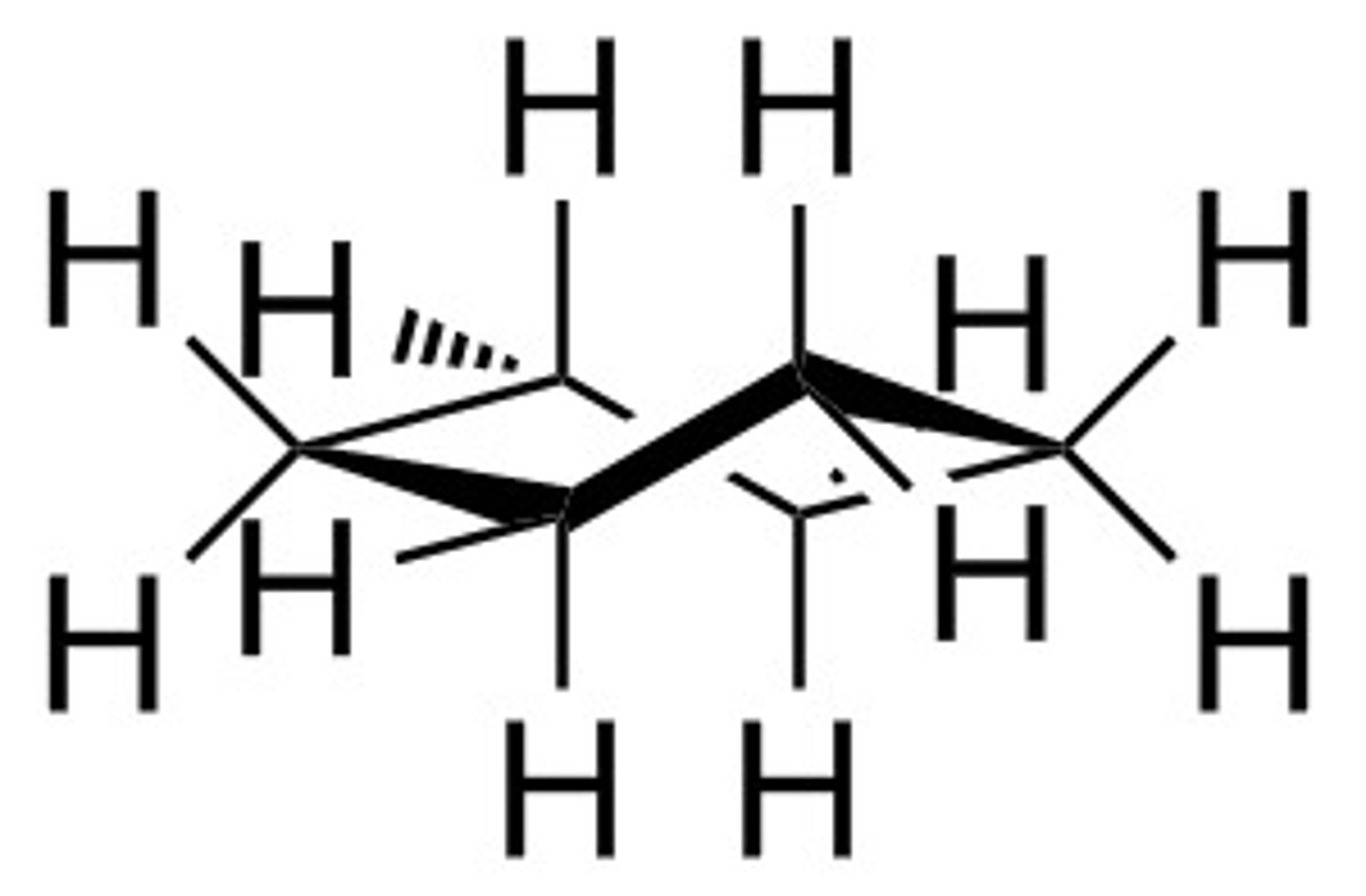 <p>same as boat formation, but there is a little twist so C-H at deck are slightly not eclipsed. moves the H's further apart, so less van der waal and torsional strain.</p>