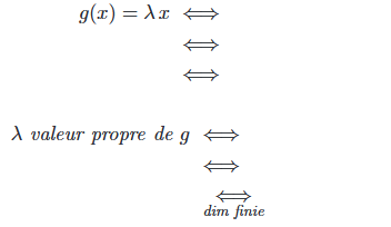 <p>Compléter les équivalences de cette remarque</p>