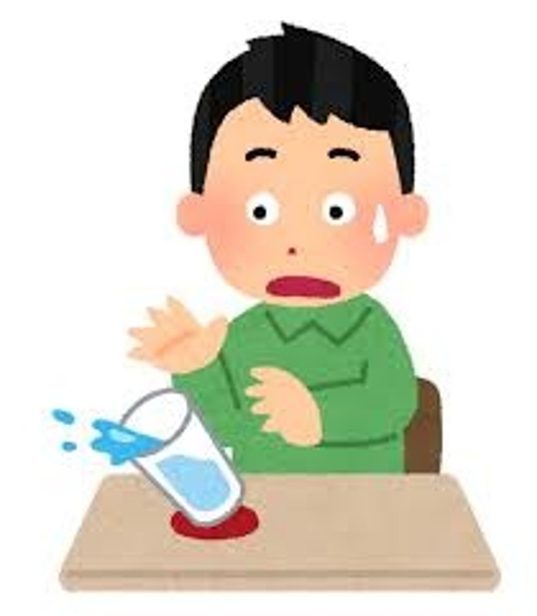 <p>こぼす</p><p>làm đổ</p><p>水をこぼしてしまった</p><p>Lỡ làm đổ nước</p>