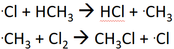 <p>These reactions will repeat millions of times. </p>